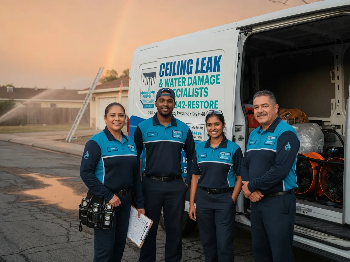 Ceiling Leak Cleanup company in Linden, TX